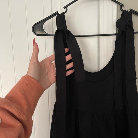 Black Tie Romper - Picture 2 of 4